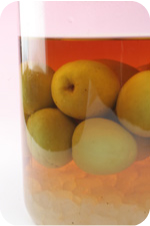 ブランデー梅酒5日後