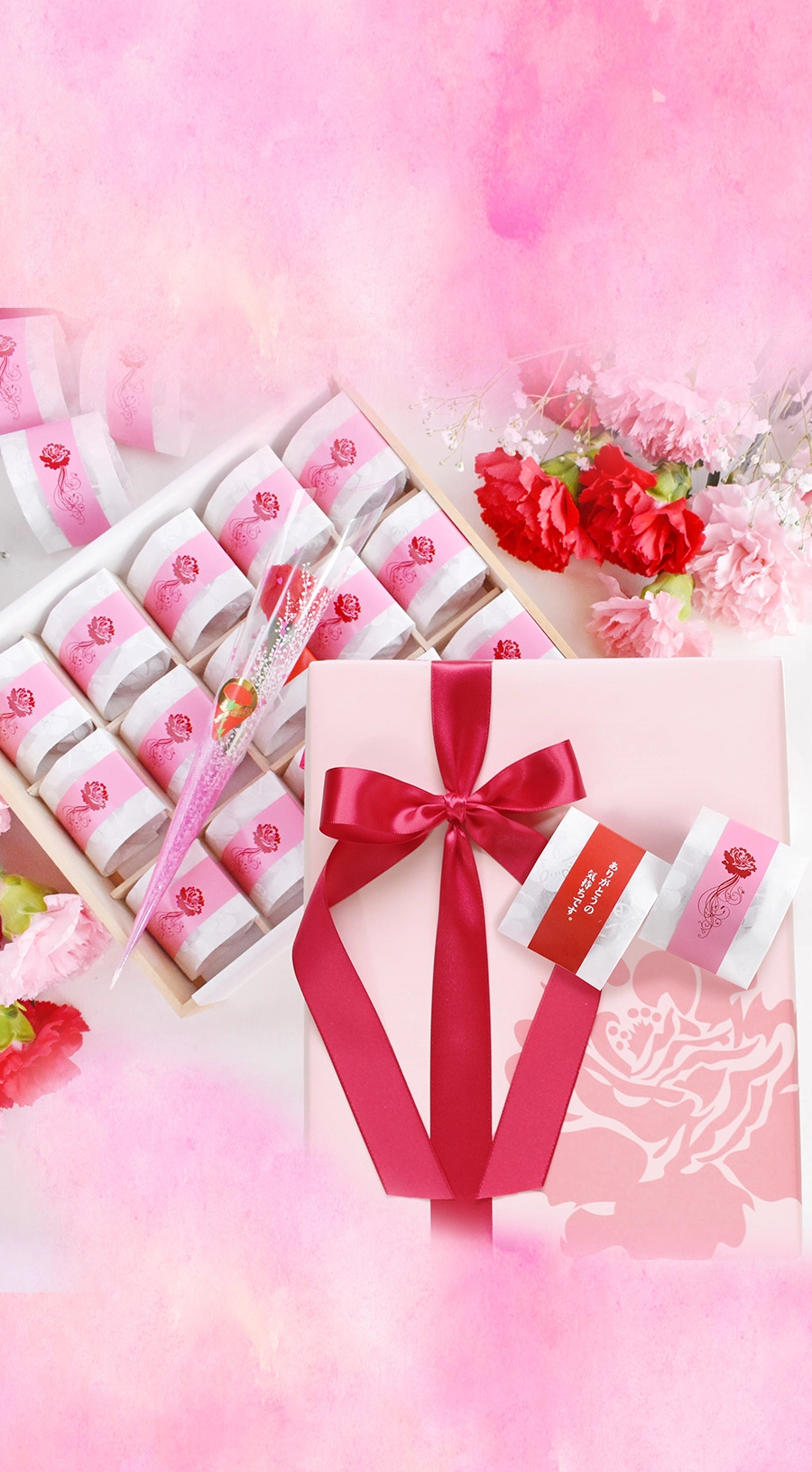 母の日の背景画像