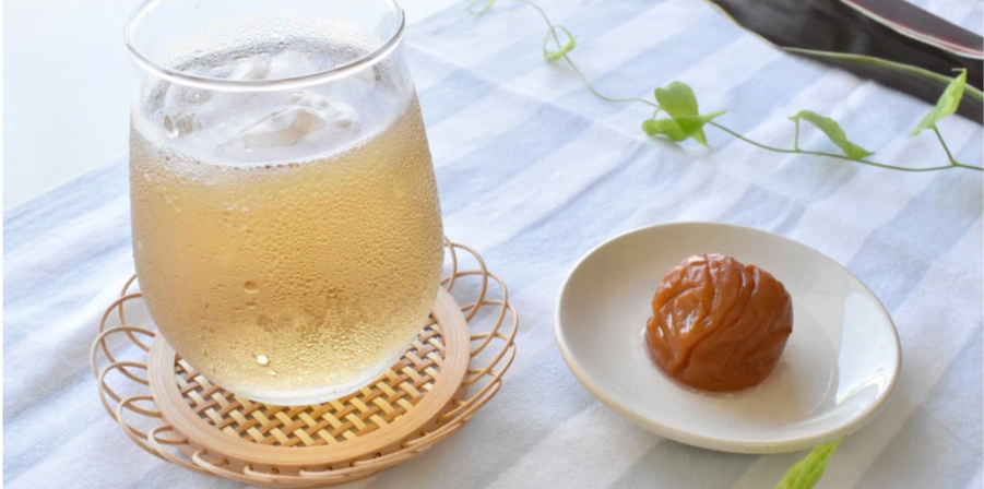 梅と麦茶で＆梅干し料理で熱中症対策