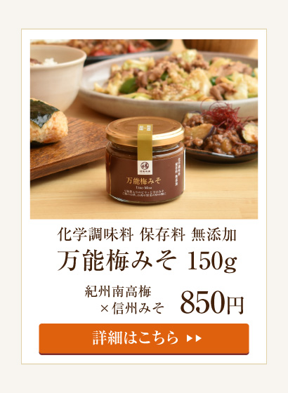 万能調味料　梅みそ