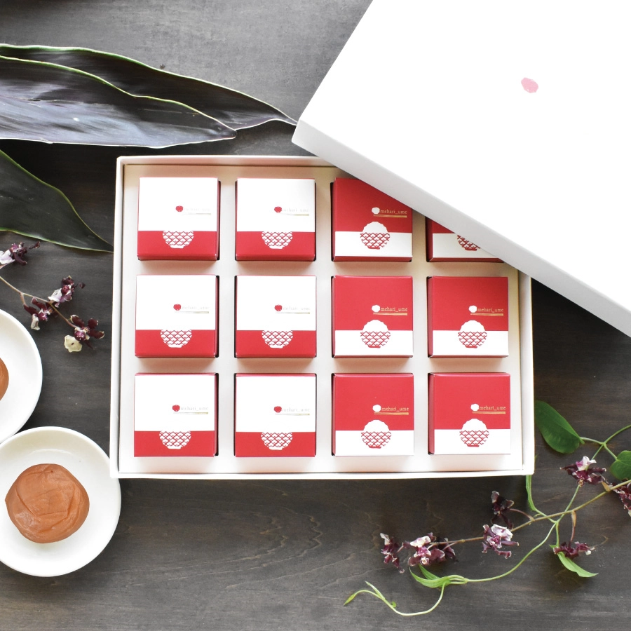 最高級紀州はちみつ梅干し 2種入り 【mehari_ume （めはりうめ）12粒