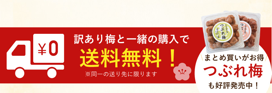 4半期に1度の大感謝うめ～セール