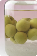 ホワイトリカー梅酒1週間後