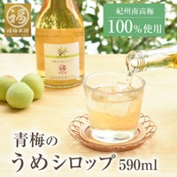 紀州南高梅使用　青梅のうめシロップ
