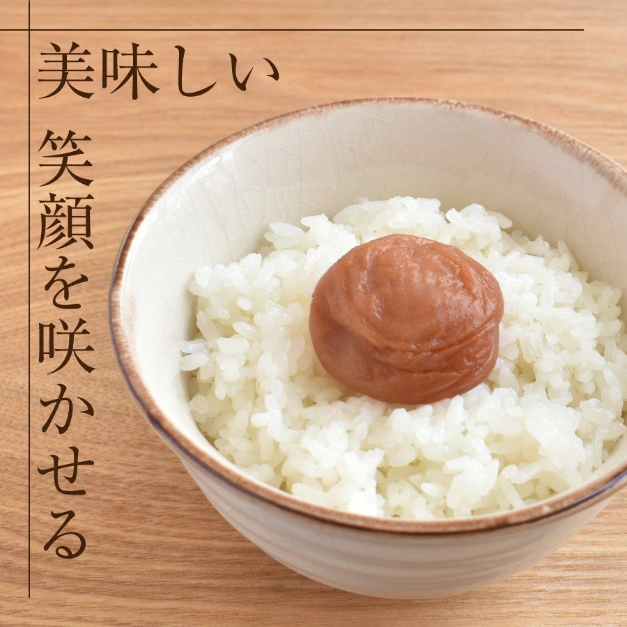 特選紀州南高梅 まろやか梅750g（塩分約10％）ご飯にもぴったりの
