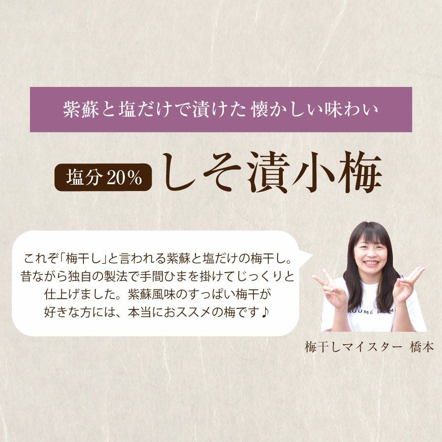 梅干し 無添加 紀州産小梅【しそ漬小梅600g（塩分約20％）】200g×3化粧