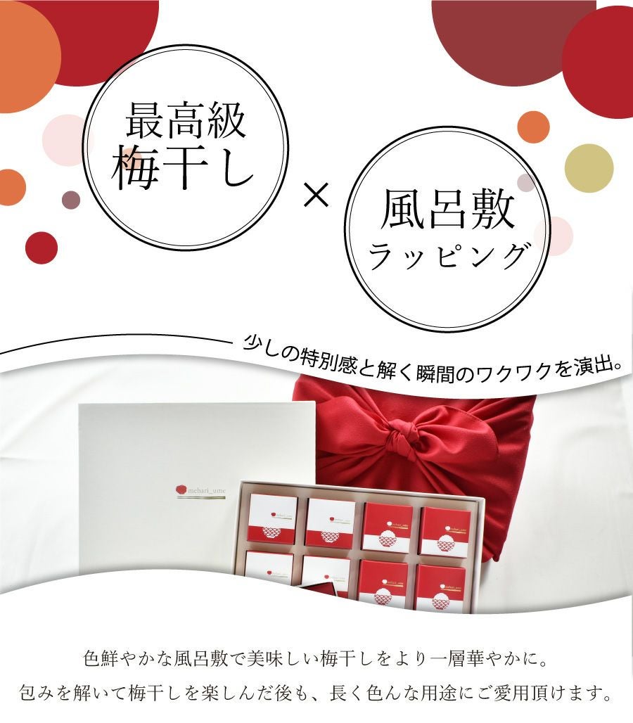 最高級紀州はちみつ梅干し 2種入り 【mehari_ume （めはりうめ）12粒