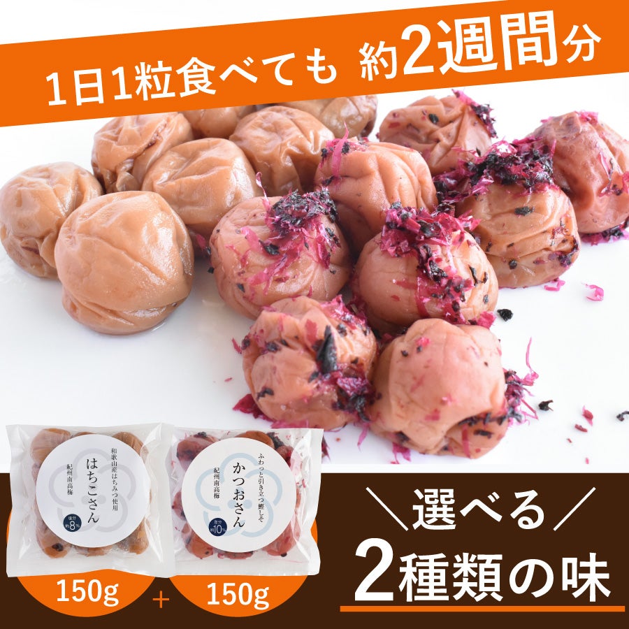 紀州南高梅 訳あり 梅干し5種を食べ比べ お試しセット | 紀州梅干し